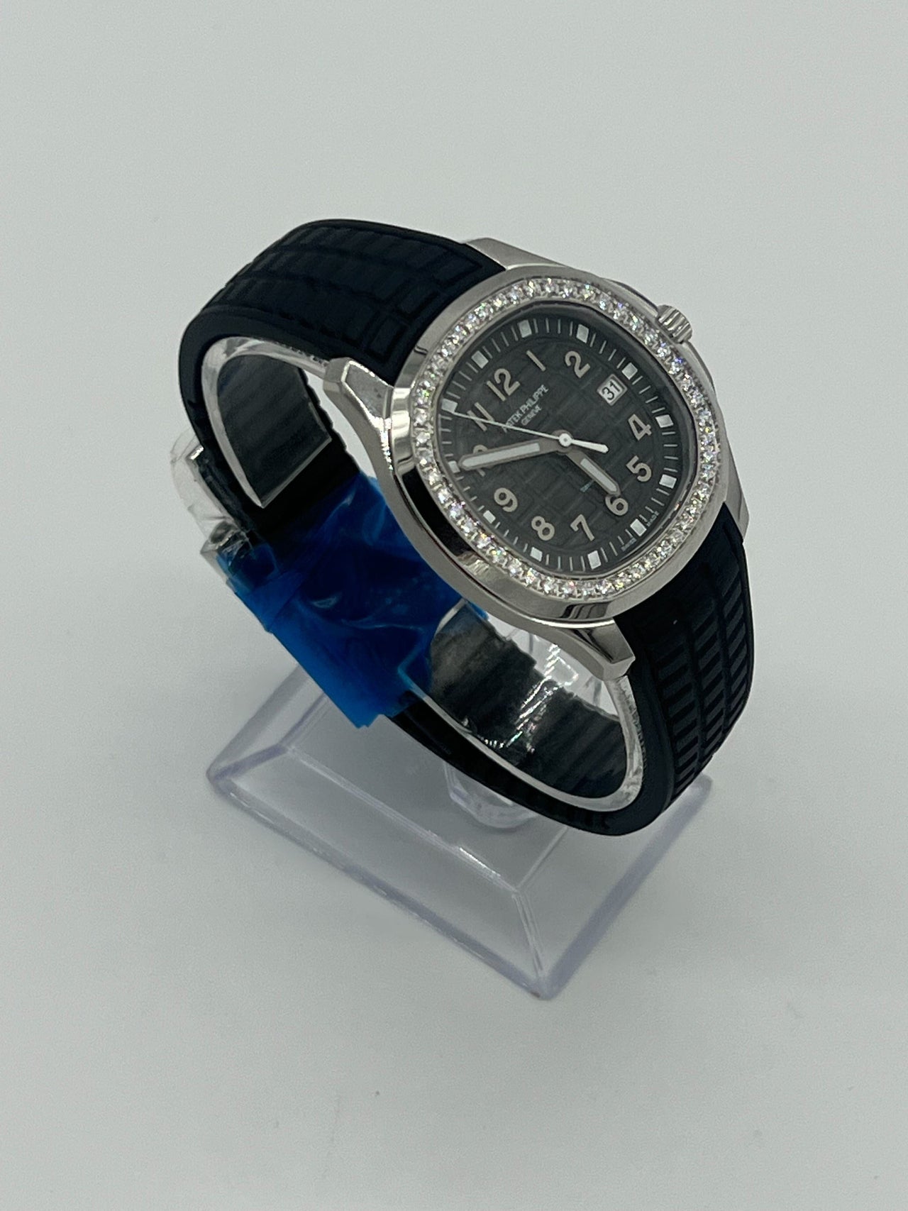 Patek Philippe Aquanaut Luce Tiffany & Co. Black Dial Diamond Bezel 5267/200A-001 Wrist Aficionado
