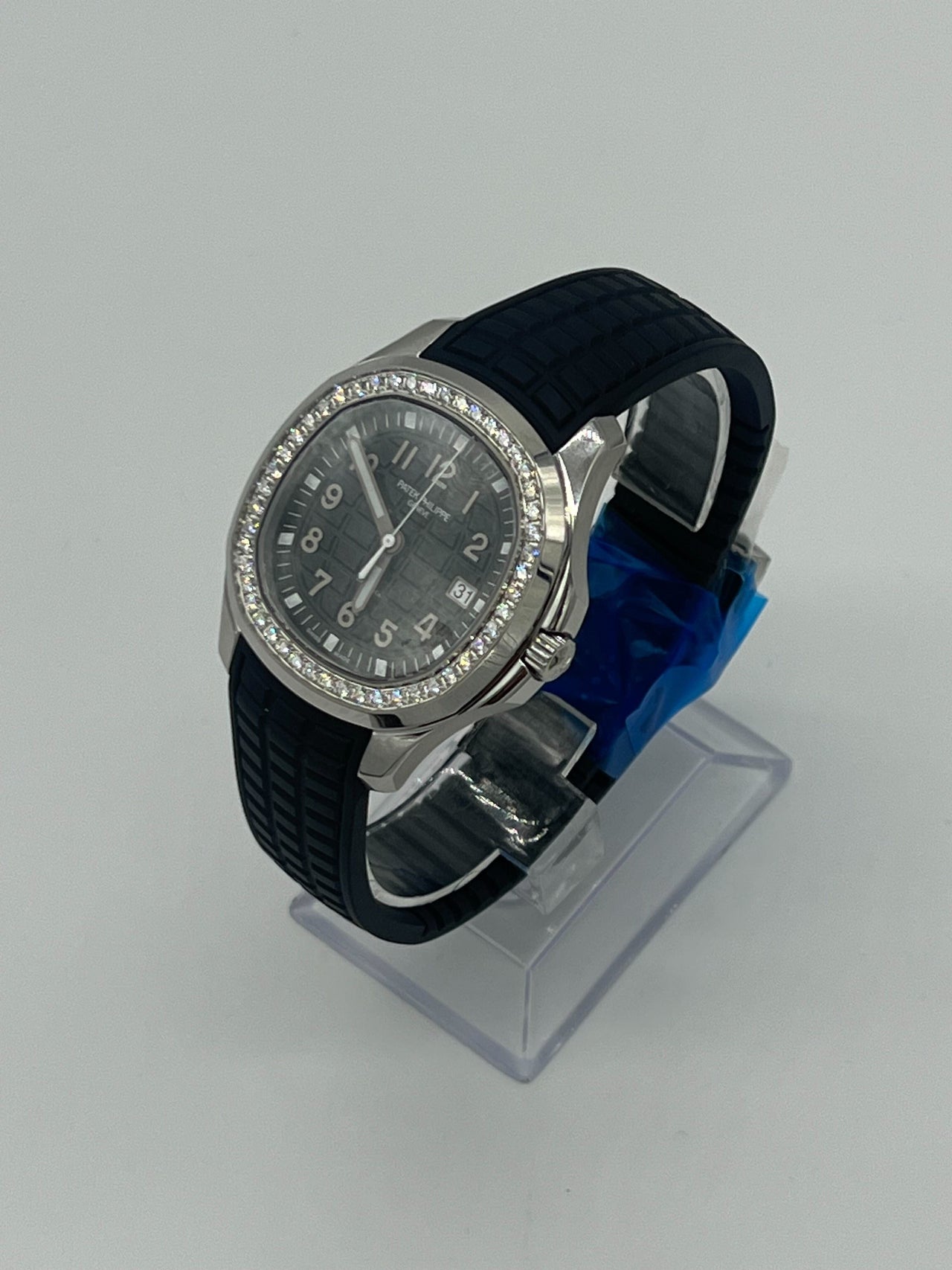 Patek Philippe Aquanaut Luce Tiffany & Co. Black Dial Diamond Bezel 5267/200A-001 Wrist Aficionado