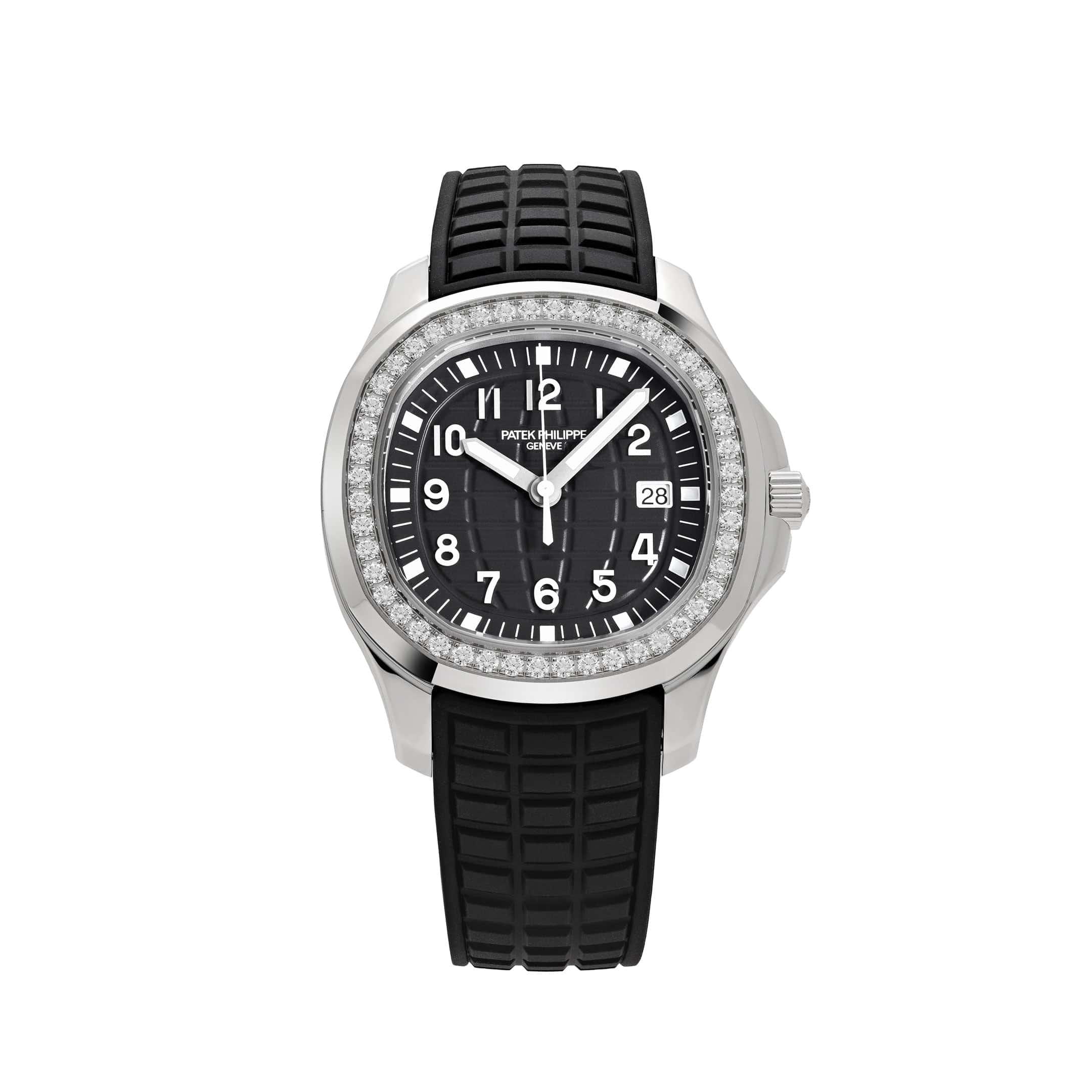 Patek Philippe Aquanaut Luce Black Dial Diamond Bezel 5267/200A