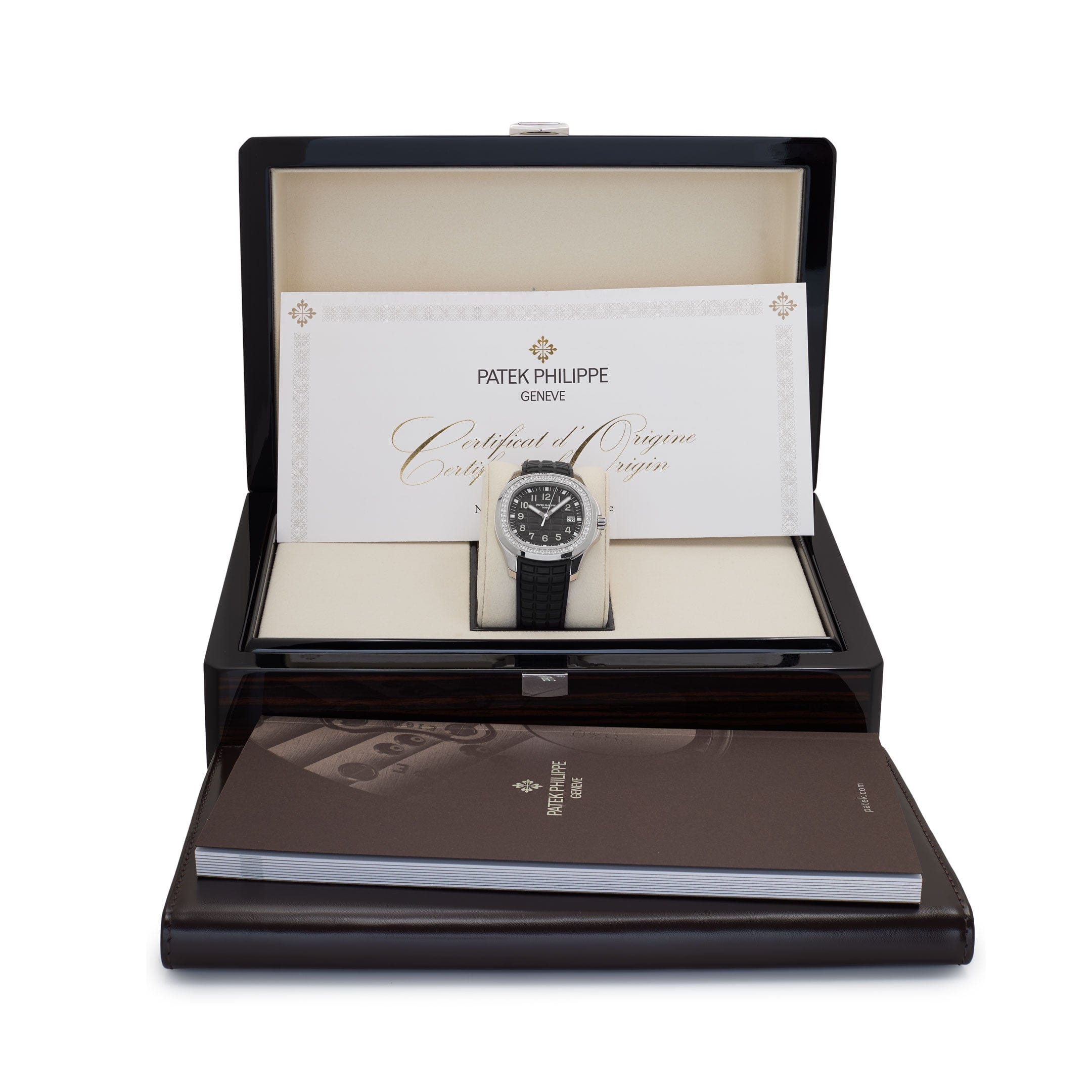 Patek Philippe Aquanaut Luce Black Dial Diamond Bezel 5267/200A