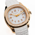 Patek Philippe Aquanaut Luce 5268/200R-001 Rose Gold White Dial Diamond Bezel (2022)