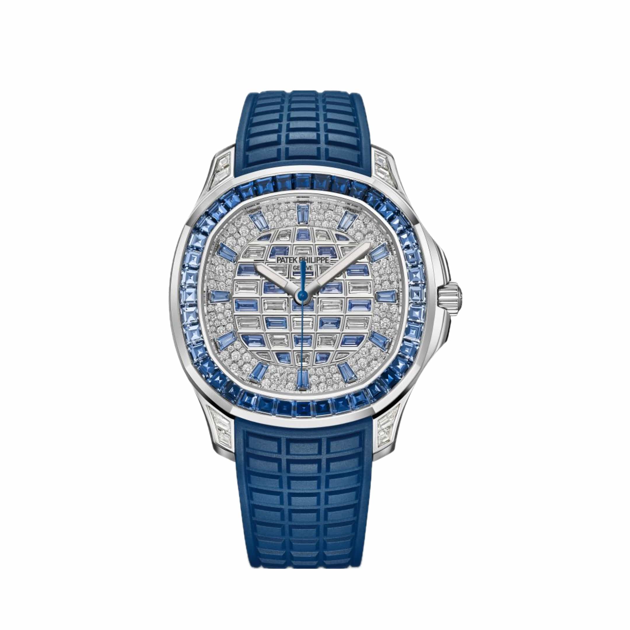 Patek Philippe Aquanaut Luce 5268/461G-001 White Gold Diamond Blue Sapphire Dial (2024)