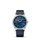 Patek Philippe Calatrava 4997/200G-001 White Gold Blue Dial Diamond Bezel
