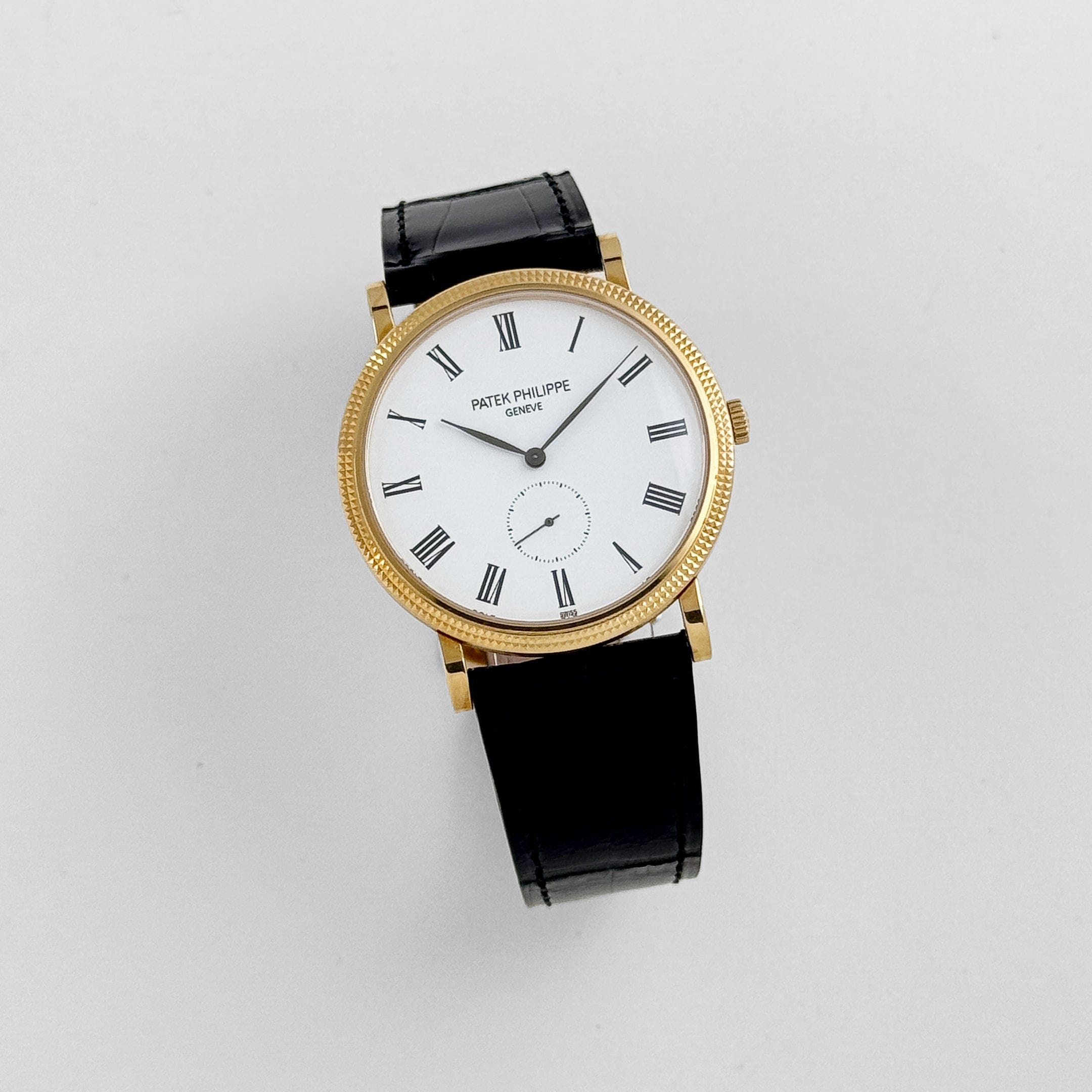 Patek Philippe Calatrava 5119J-001 Yellow Gold White Dial