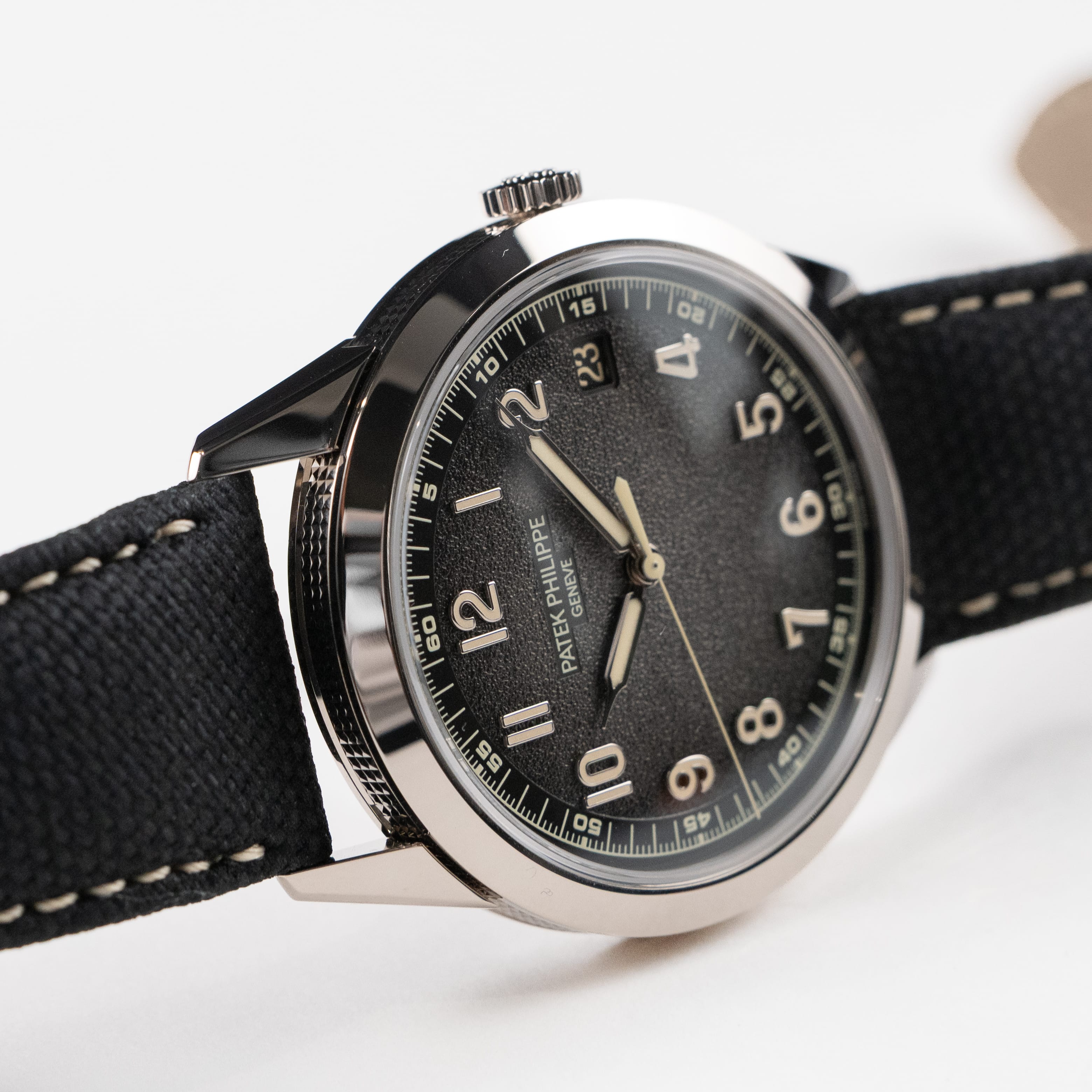 Patek Philippe Calatrava 5226G-001 White Gold Charcoal Dial Date (2025)