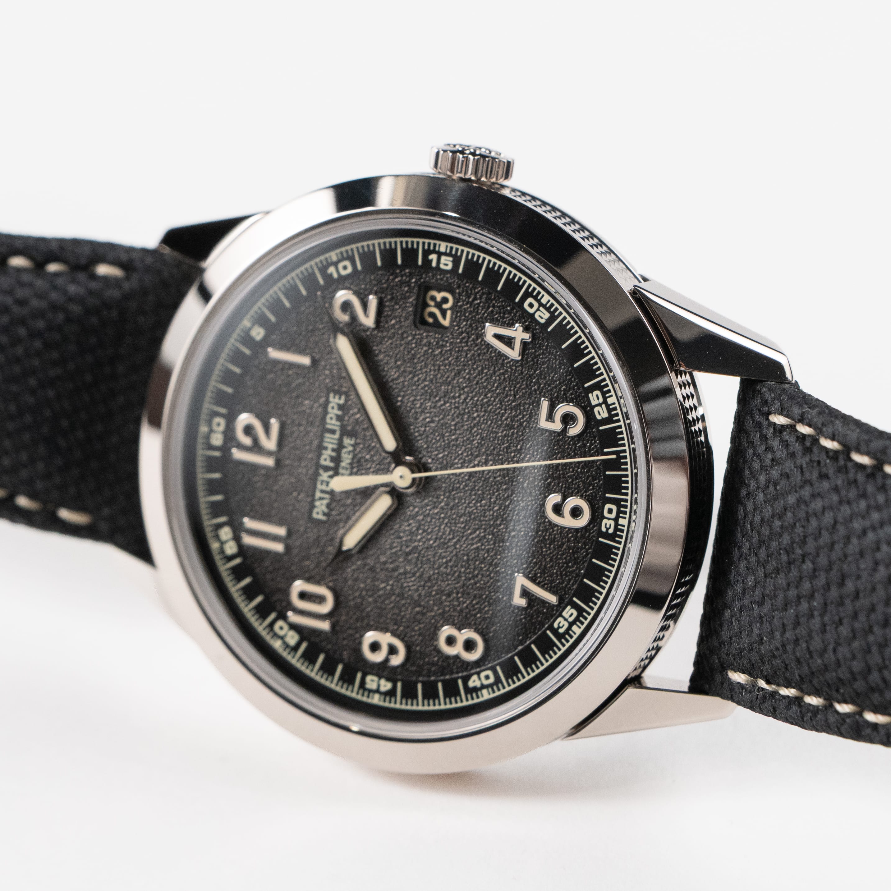Patek Philippe Calatrava 5226G-001 White Gold Charcoal Dial Date (2025)