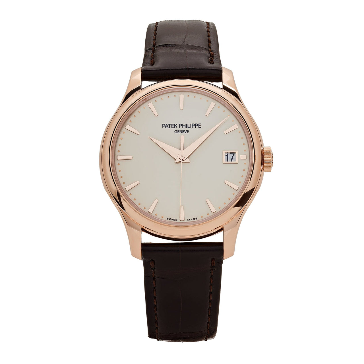 Patek Philippe Calatrava 5227R-001 Date Rose Gold Ivory Dial (2023)