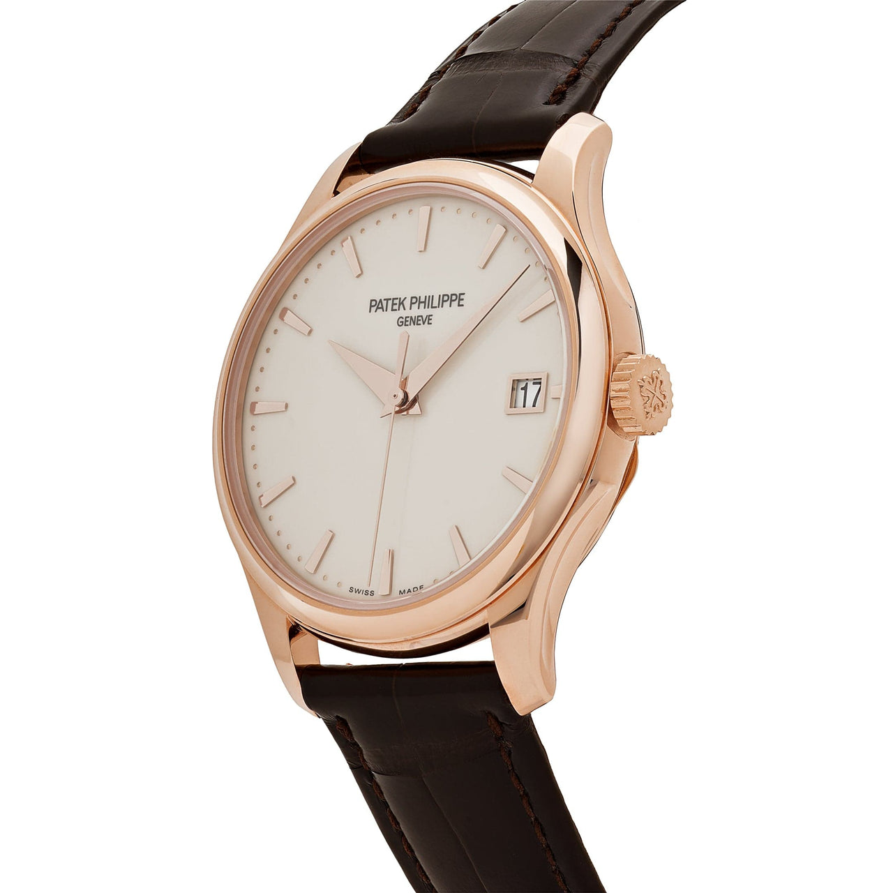 Patek Philippe Calatrava 5227R-001 Date Rose Gold Ivory Dial (2023)