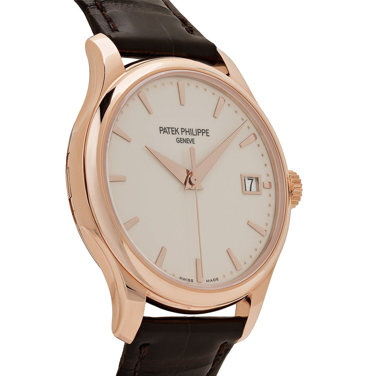 Patek Philippe Calatrava 5227R-001 Date Rose Gold Ivory Dial (2023)