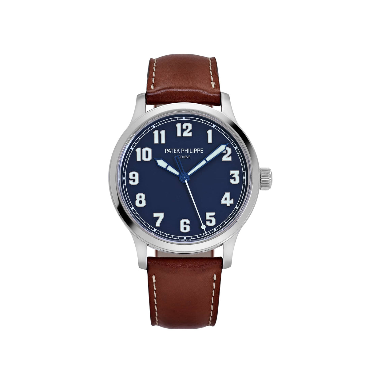 Patek Philippe Calatrava 5522A-001 'New York' Pilot Stainless Steel Blue Dial Limited Edition of 600