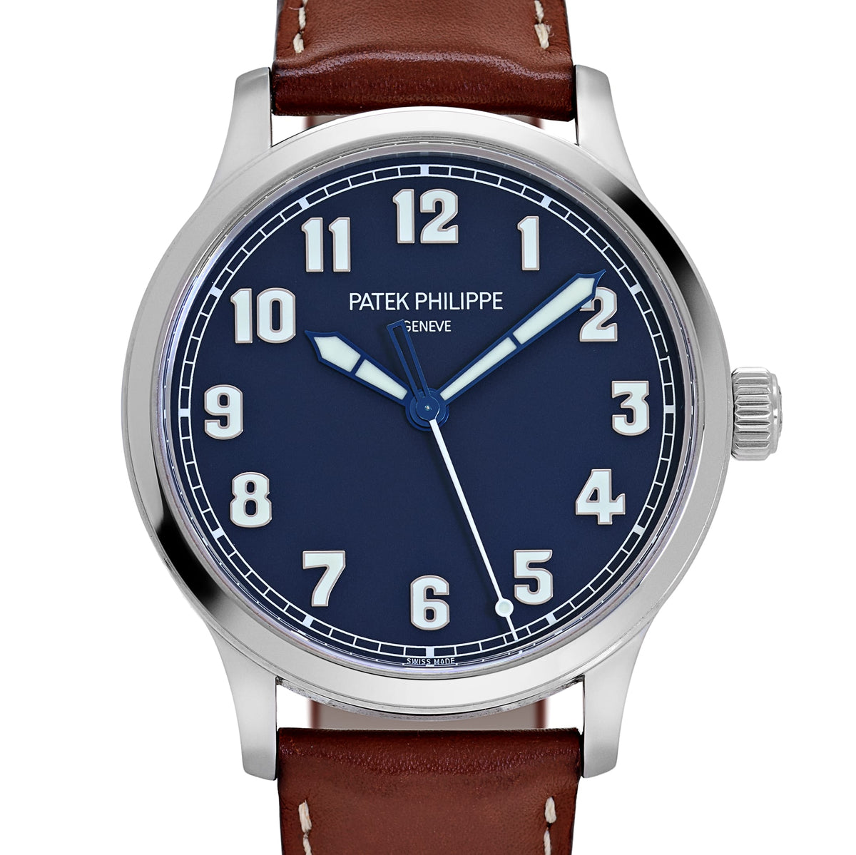 Patek Philippe Calatrava 5522A-001 'New York' Pilot Stainless Steel Blue Dial Limited Edition of 600 (2017)