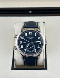 Thumbnail for Patek Philippe Calatrava 5524G-001 'Pilot' Travel Time White Gold (2022)