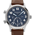 Patek Philippe Calatrava 5524G-001 'Pilot' Travel Time White Gold Blue Dial (2015)