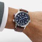 Patek Philippe Calatrava 5524G-001 'Pilot' Travel Time White Gold Blue Dial (2015)