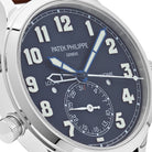 Patek Philippe Calatrava 5524G-001 'Pilot' Travel Time White Gold Blue Dial (2017)