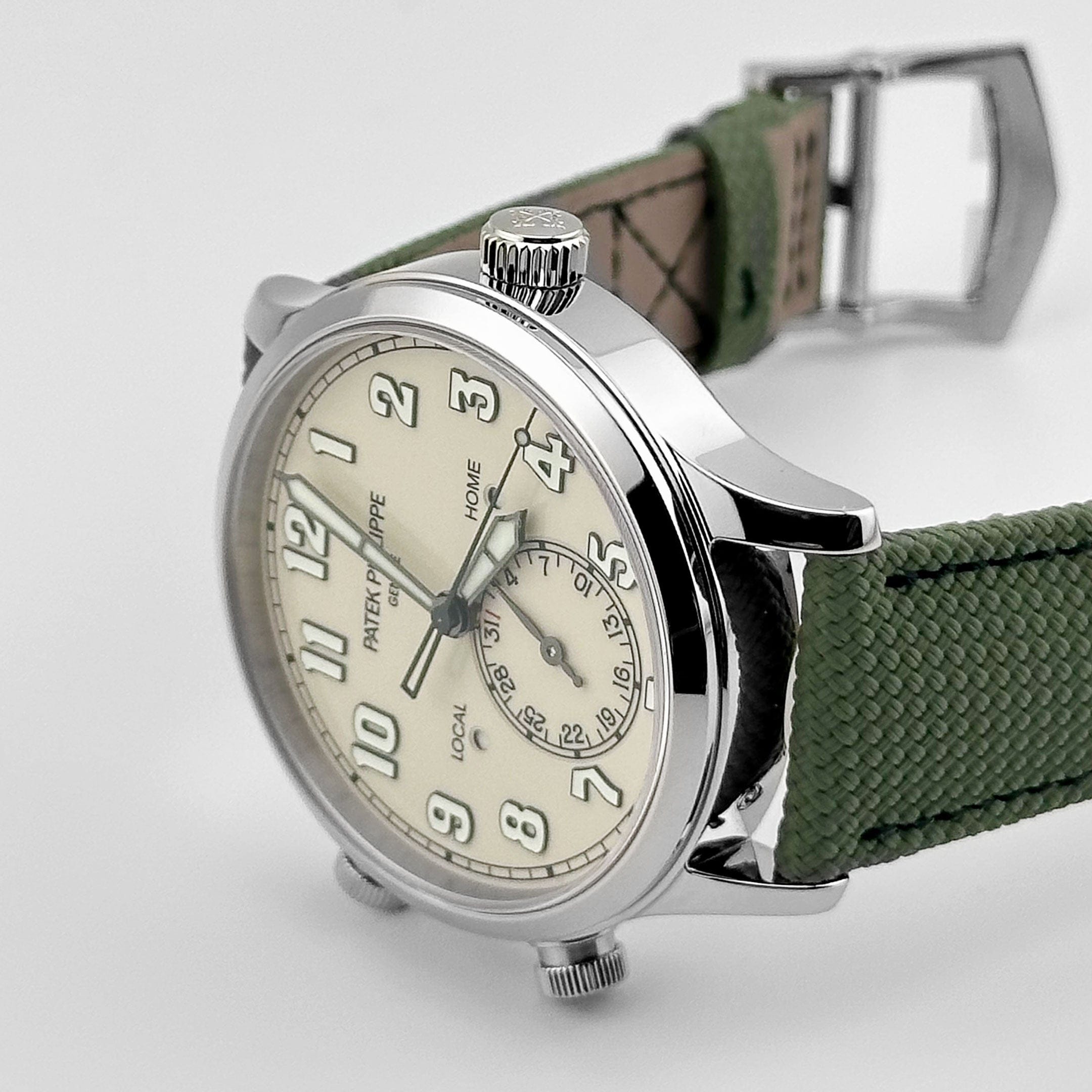 Patek Philippe Calatrava 5524G-010 'Pilot' Travel Time White Gold Ivory Dial (2025)