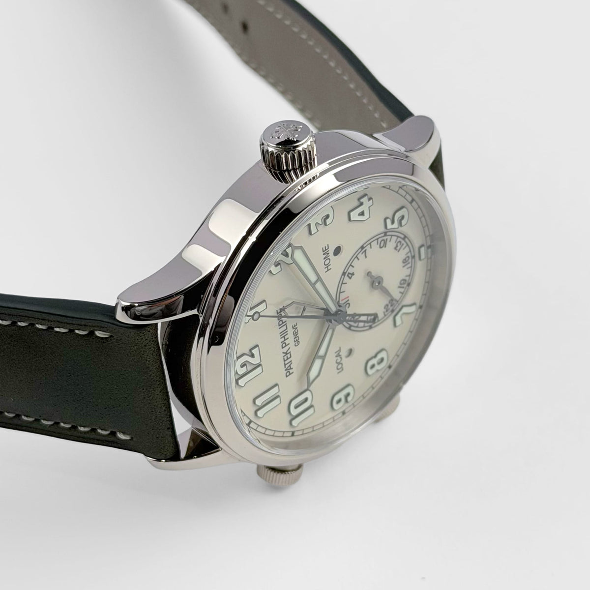 Patek Philippe Calatrava 5524G-010 'Pilot' Travel Time White Gold Ivory Dial (2025)