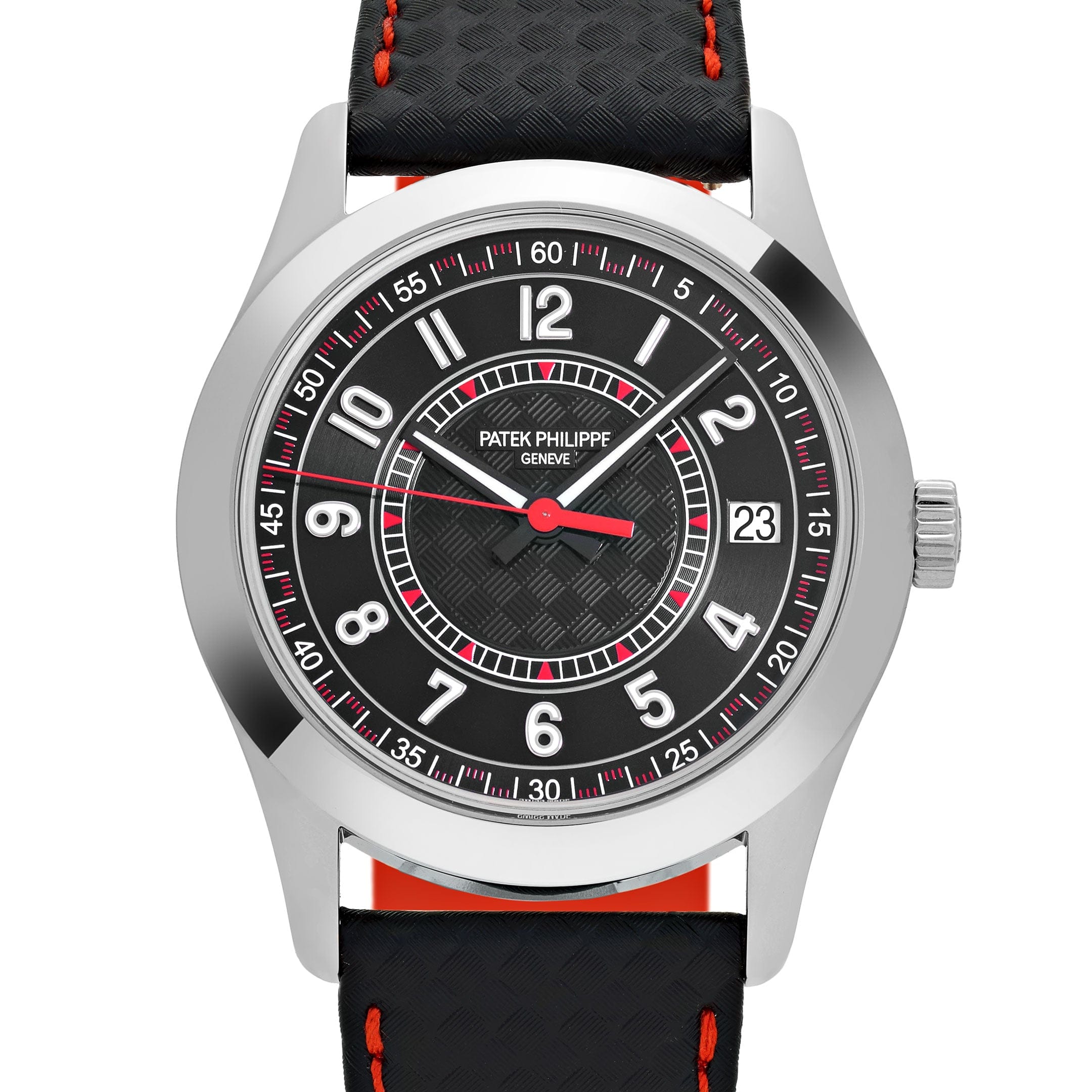 Patek Philippe Calatrava 6007G-010 White Gold Red Accents (2025)