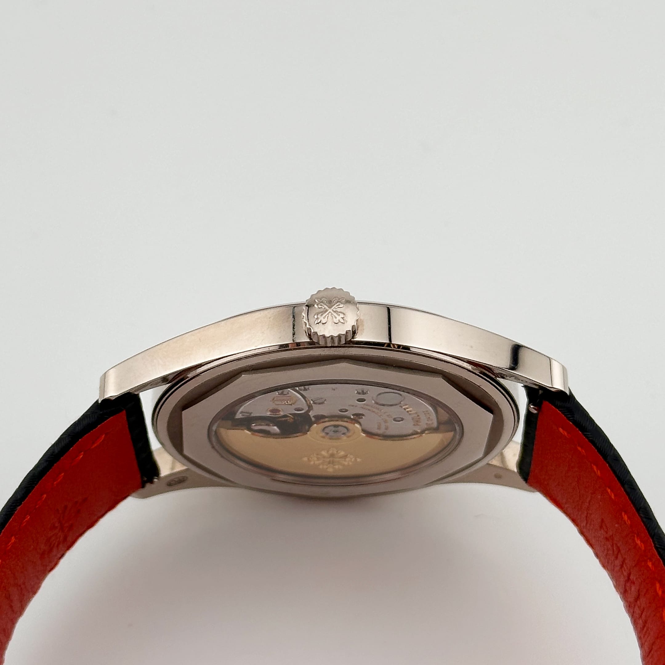 Patek Philippe Calatrava 6007G-010 White Gold Red Accents