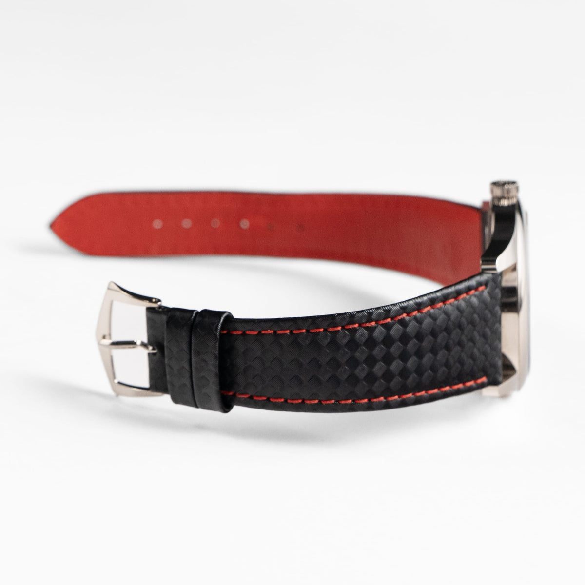Patek Philippe Calatrava 6007G-010 White Gold Red Accents