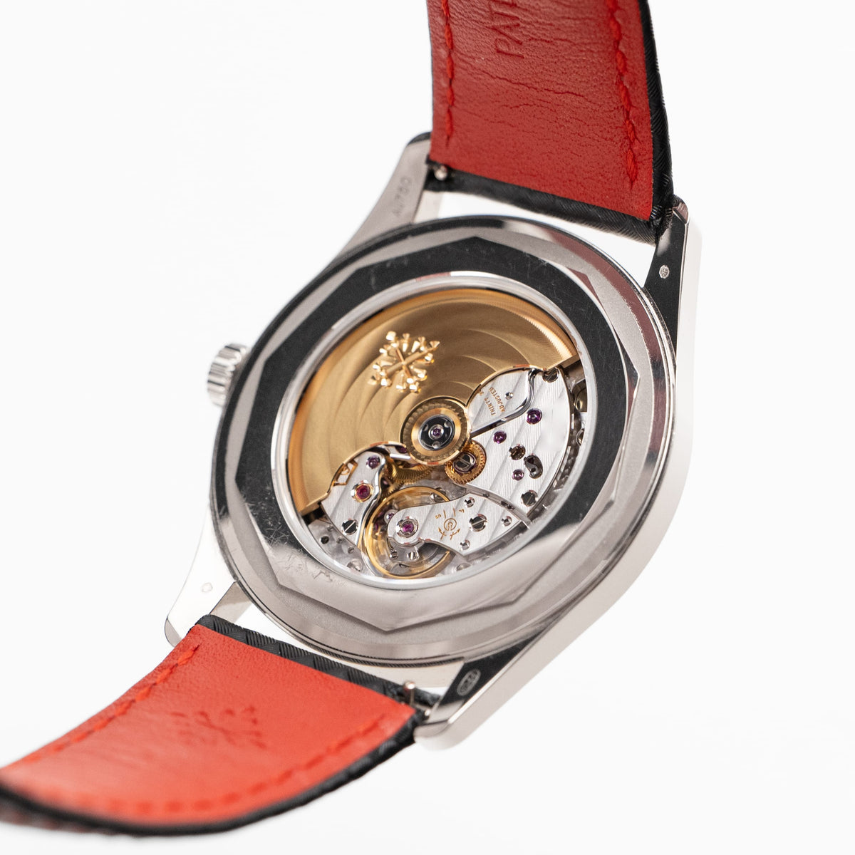 Patek Philippe Calatrava 6007G-010 White Gold Red Accents