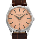 Patek Philippe Calatrava 6196P-001 Platinum Rose-Gilt Opaline Dial (2026)
