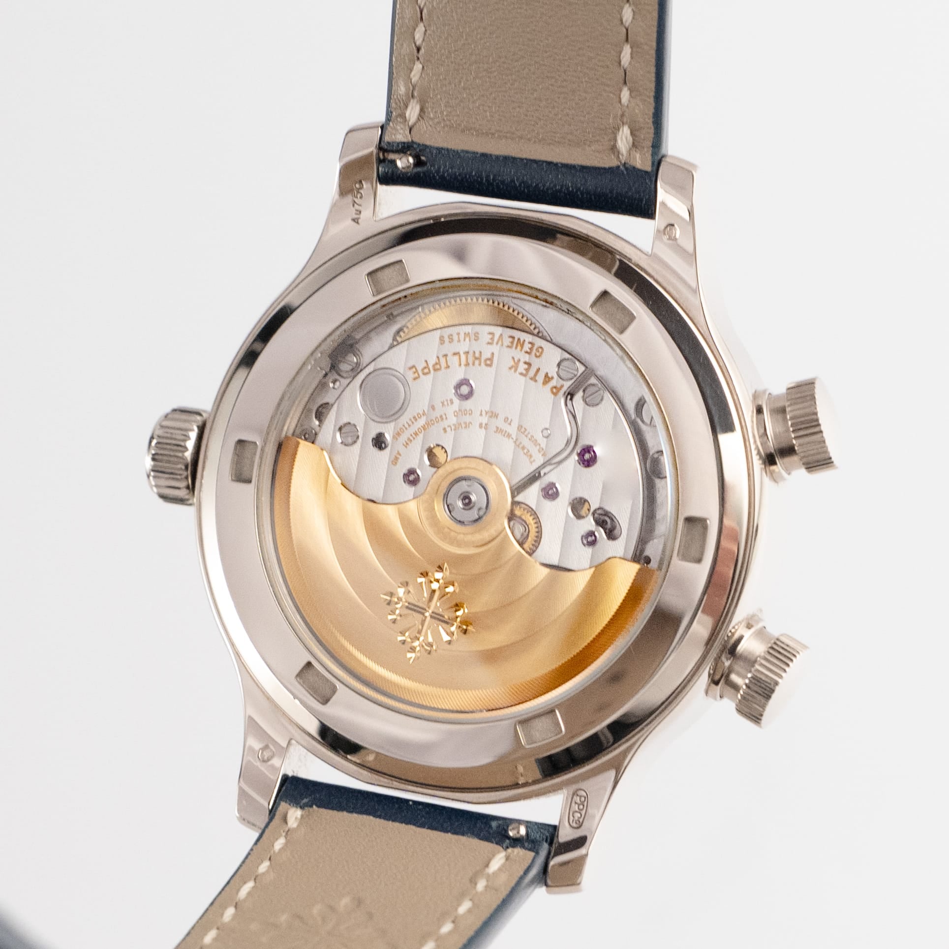 Patek Philippe Calatrava 7234G-001 'Pilot' Travel Time White Gold Blue Dial (2023)