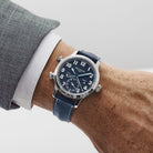 Patek Philippe Calatrava 7234G-001 'Pilot' Travel Time White Gold Blue Dial (2023)