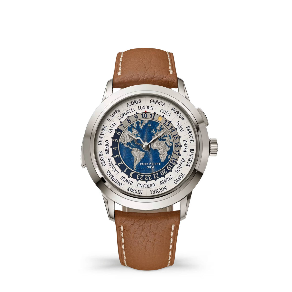 Patek Philippe Calatrava Minute Repeater World Time Rare Handcrafts 5531G-010 'Planisphere' White Gold Champleve Enamel Dial Limited Edition of 10 (2026)