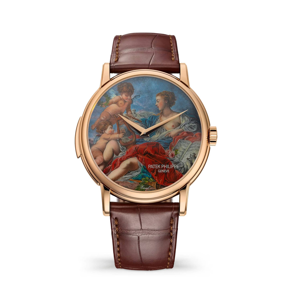 Patek Philippe Calatrava Rare Handcrafts 5278/50R-010 Minute Repeater 'Allegory of Music' Rose Gold Miniature Painting Dial Unique Piece (2026)