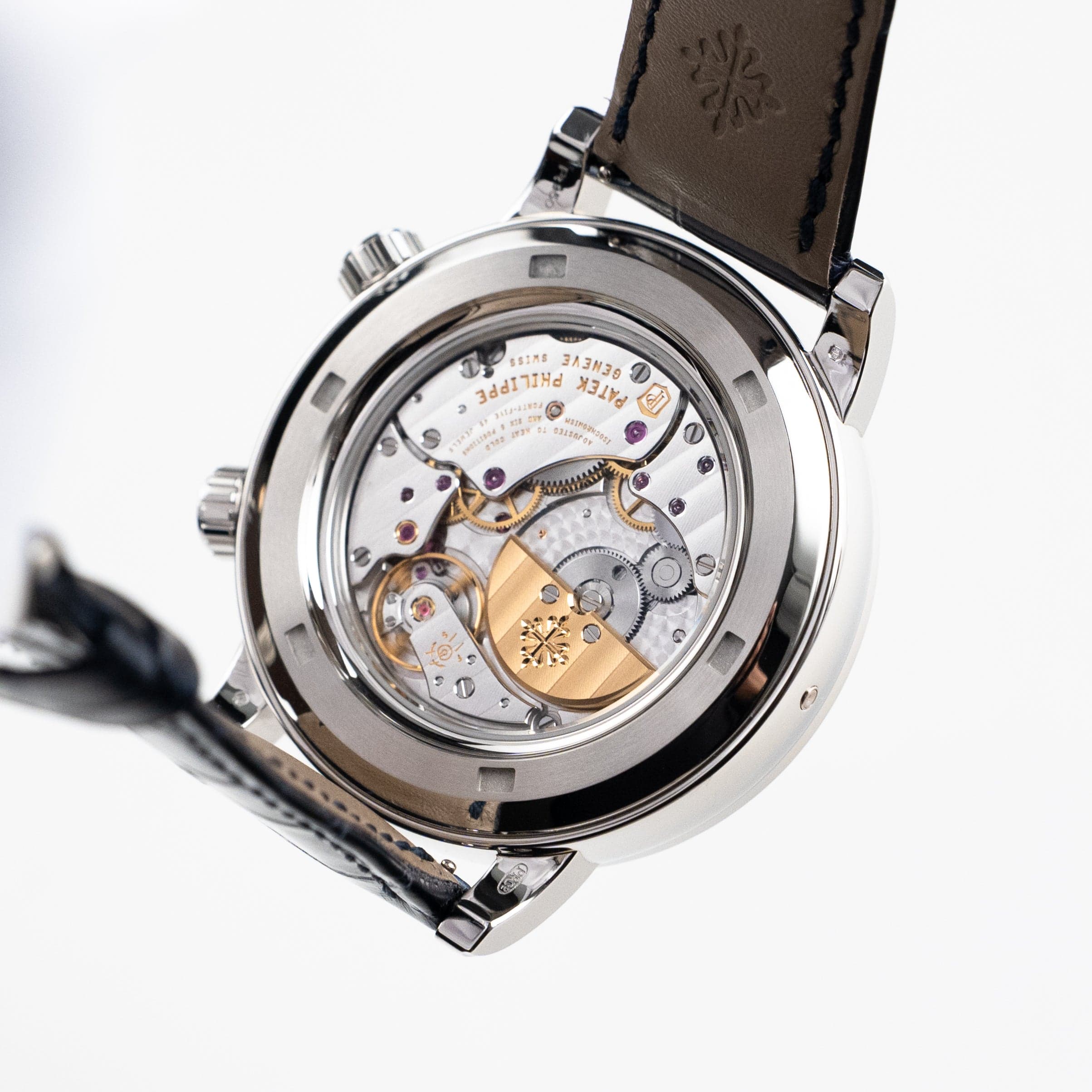 Patek Philippe Celestial Joaillerie Grand Complications 6104/13P-010 Platinum Blue Dial Emerald Bezel (2025)