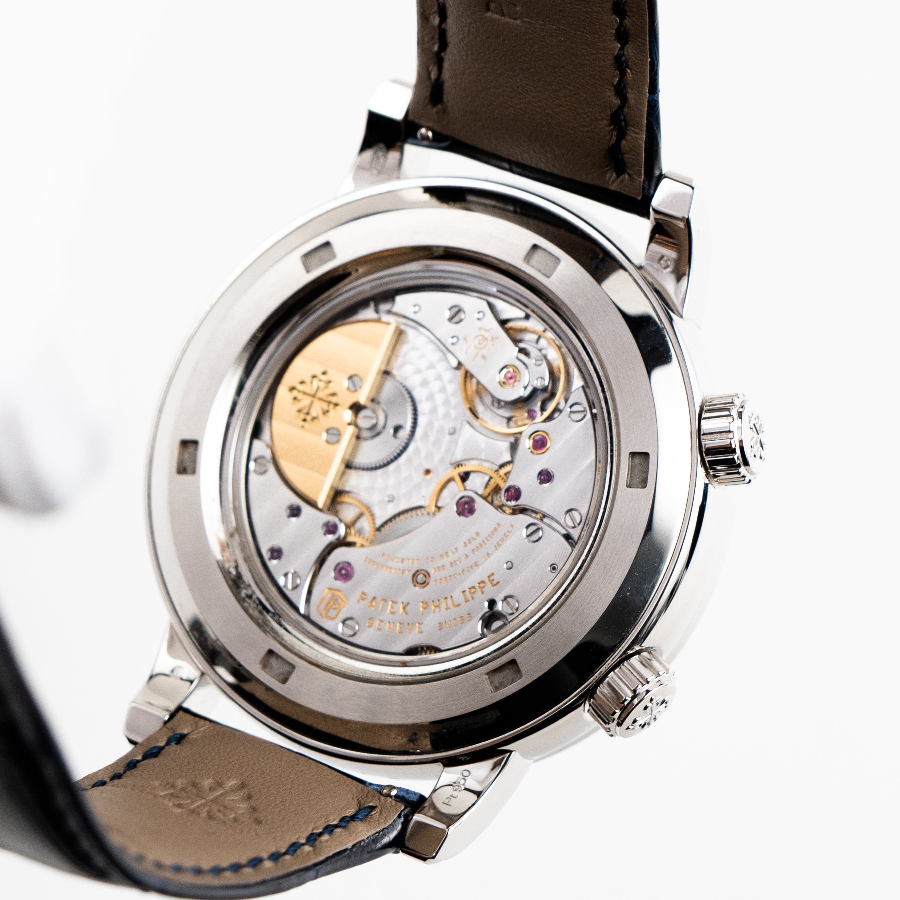Patek Philippe Celestial Joaillerie Grand Complications 6104P-010 Platinum Blue Dial Diamond Baguette Bezel (2025)