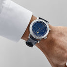 Patek Philippe Celestial Joaillerie Grand Complications 6104P-010 Platinum Blue Dial Diamond Baguette Bezel (2025)