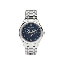 Thumbnail for Luxury Watch Patek Philippe Complications Annual Calendar Moon Phases 4947/1A-001 Wrist Aficionado