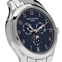 Thumbnail for Patek Philippe Complications 4947/1A-001 Annual Calendar Moon Phase Stainless Steel Blue Dial