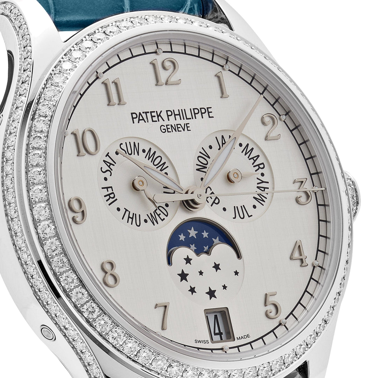 Patek Philippe Complications 4947G-010 Annual Calendar White Gold Silver Dial (2021)