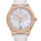 Patek Philippe Complications 4948R-001 'Tiffany & Co.' Ladies Annual Calendar Moon Phases Rose Gold Mother of Pearl Dial Diamond Bezel (2022)