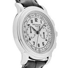 Luxury Watch Patek Philippe Chronograph White Gold Silver Dial 5070G-001 Wrist Aficionado