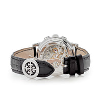 Thumbnail for Luxury Watch Patek Philippe Chronograph White Gold Silver Dial 5070G-001 Wrist Aficionado