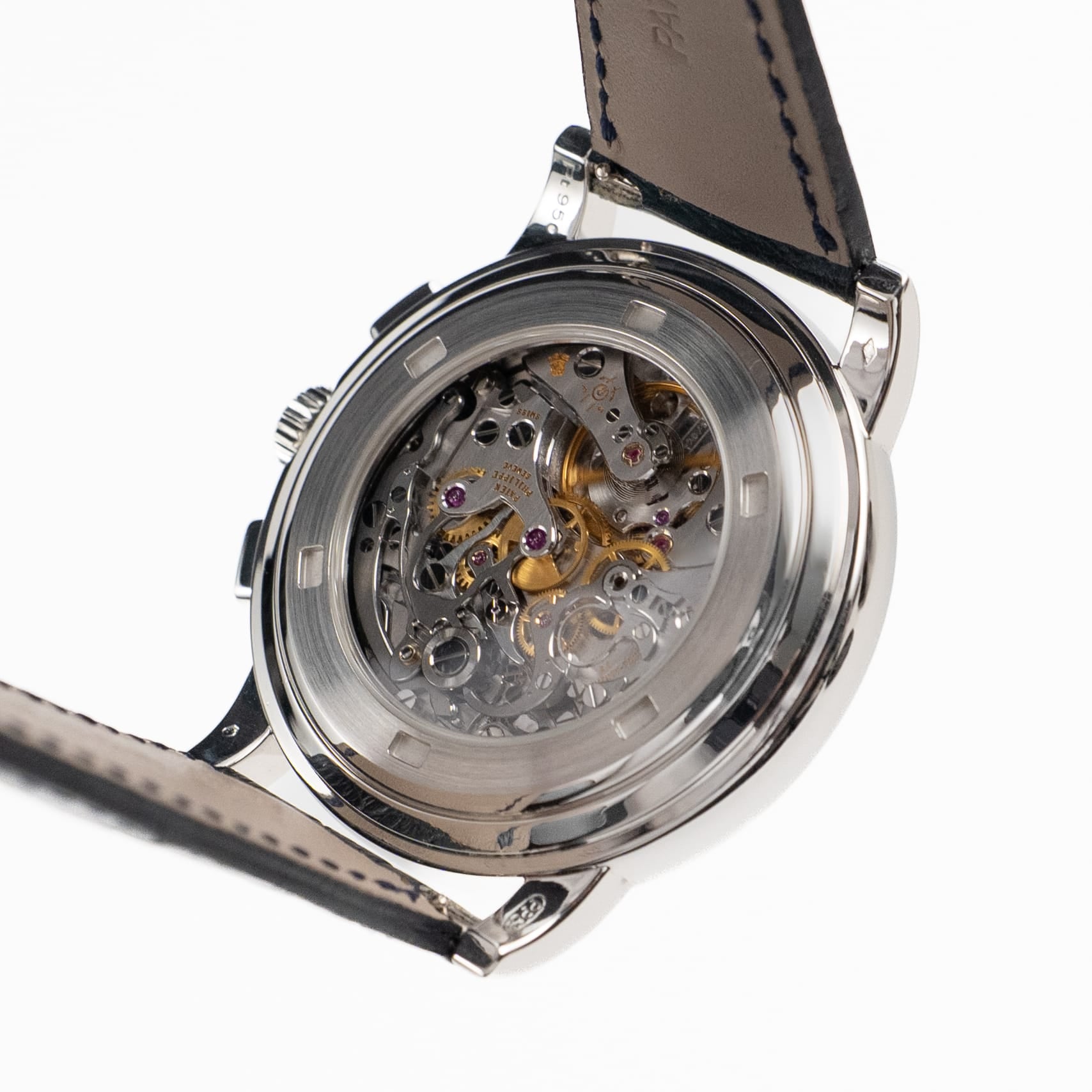 Patek Philippe Complications 5070P-001 Chronograph Platinum Blue Dial (2009)