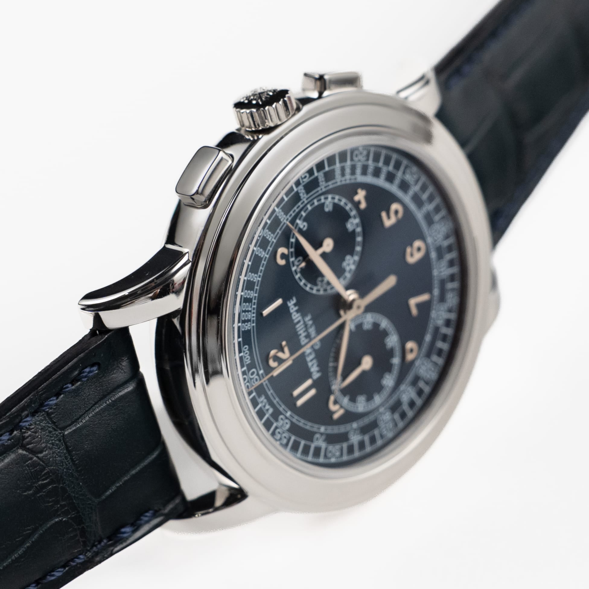 Patek Philippe Complications 5070P-001 Chronograph Platinum Blue Dial (2009)