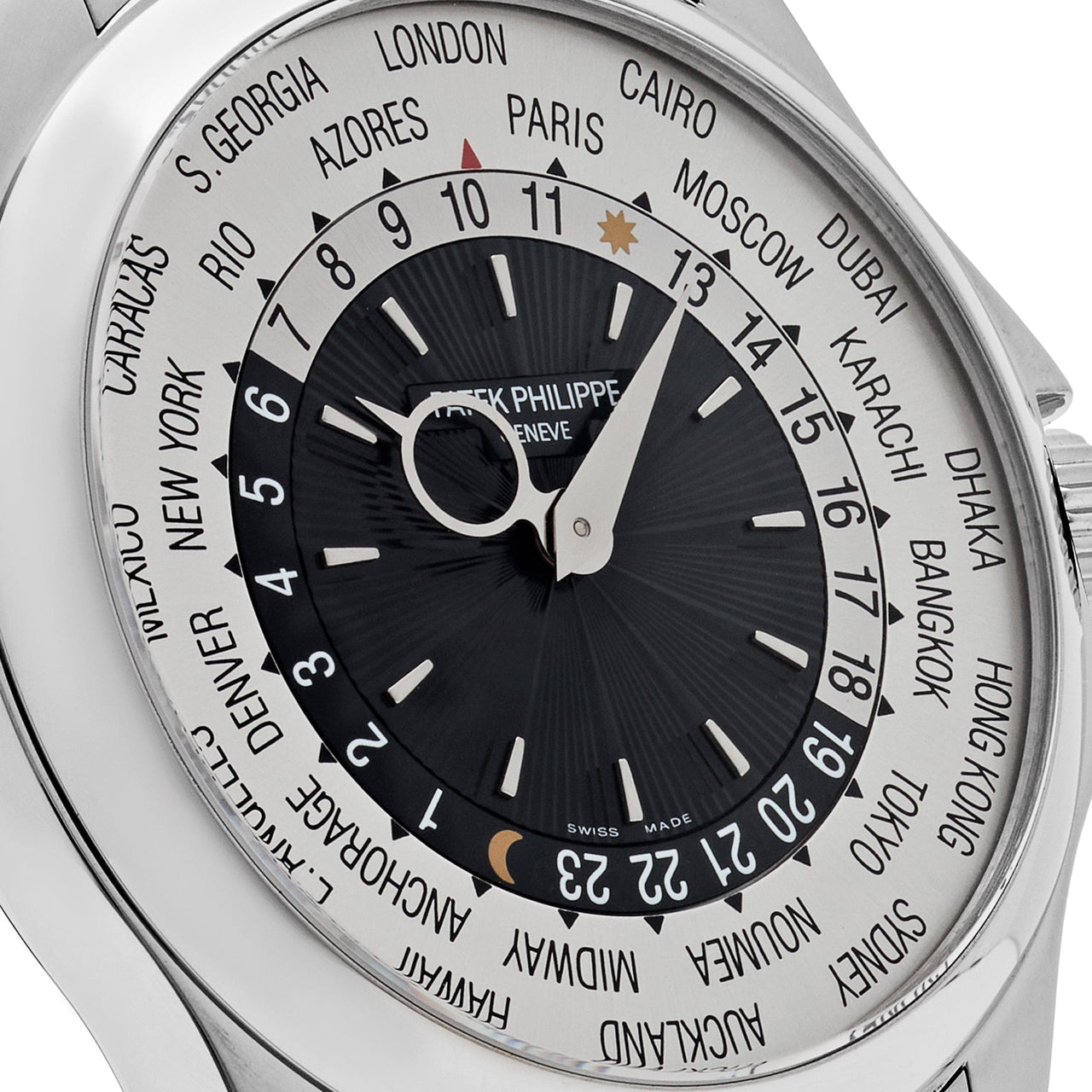 Patek Philippe Complications World Time White Gold 5130/1G-010 Wrist Aficionado