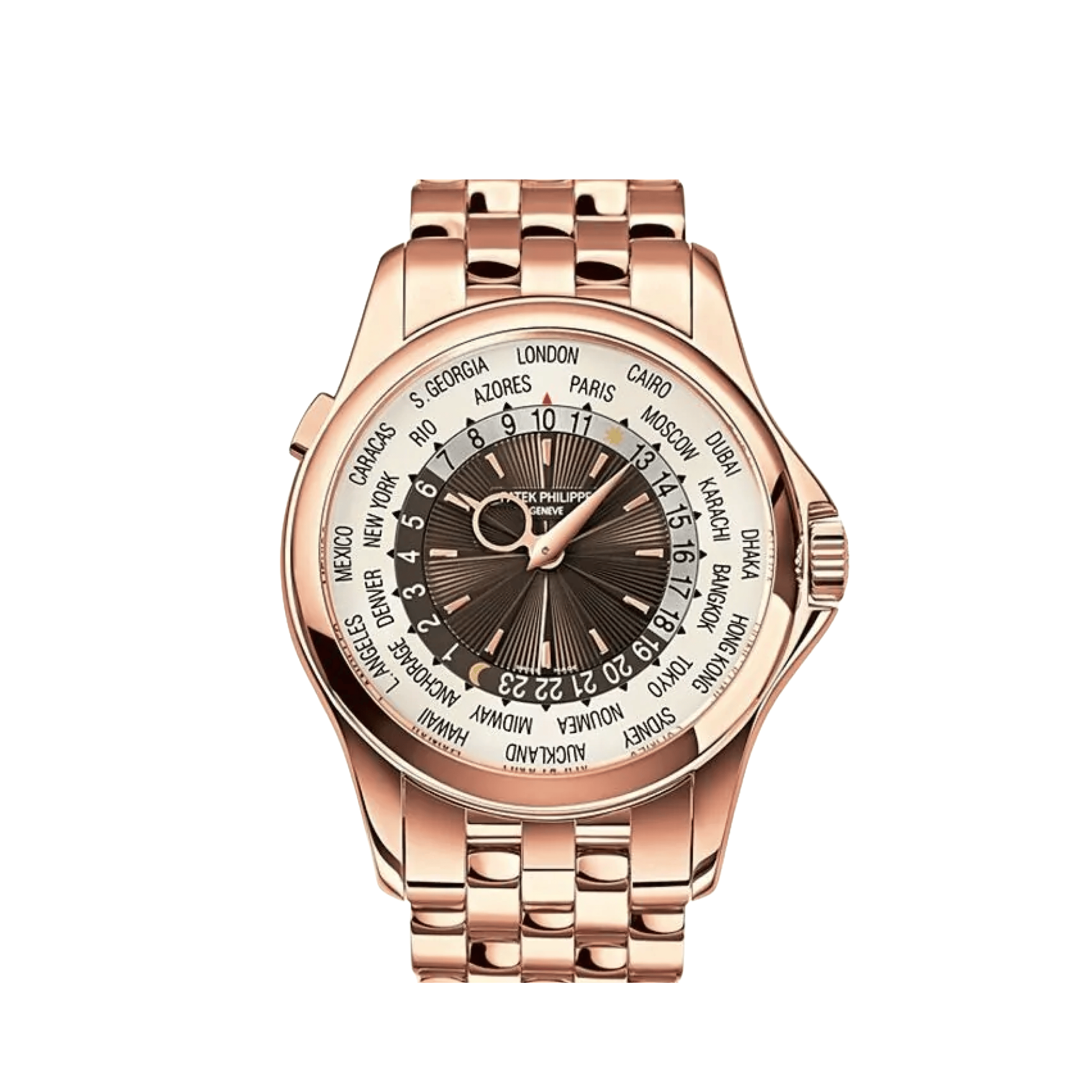 Patek Philippe Complications 5130/1R-011 World Time Rose Gold