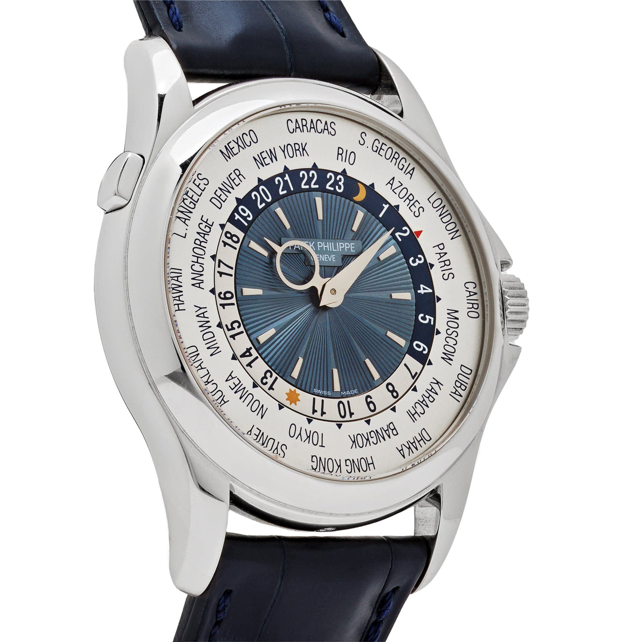 Patek Philippe Complications 5130P-020 World Time Platinum (2019)