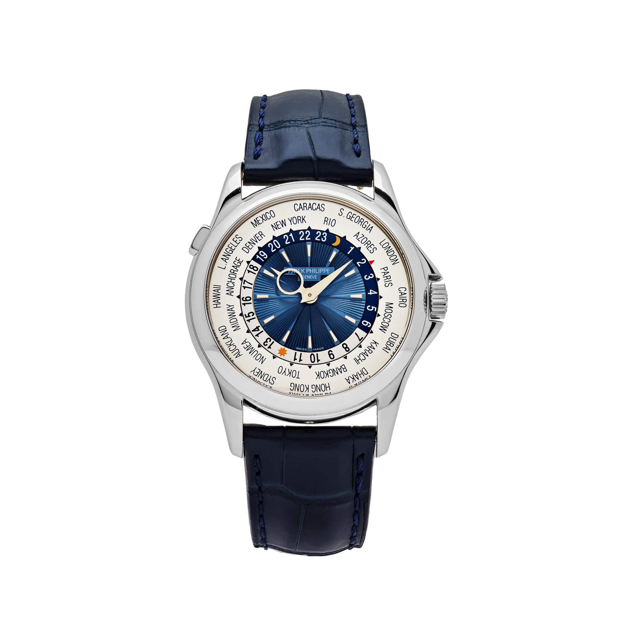 Patek Philippe Complications 5130P-020 World Time Platinum (2019)