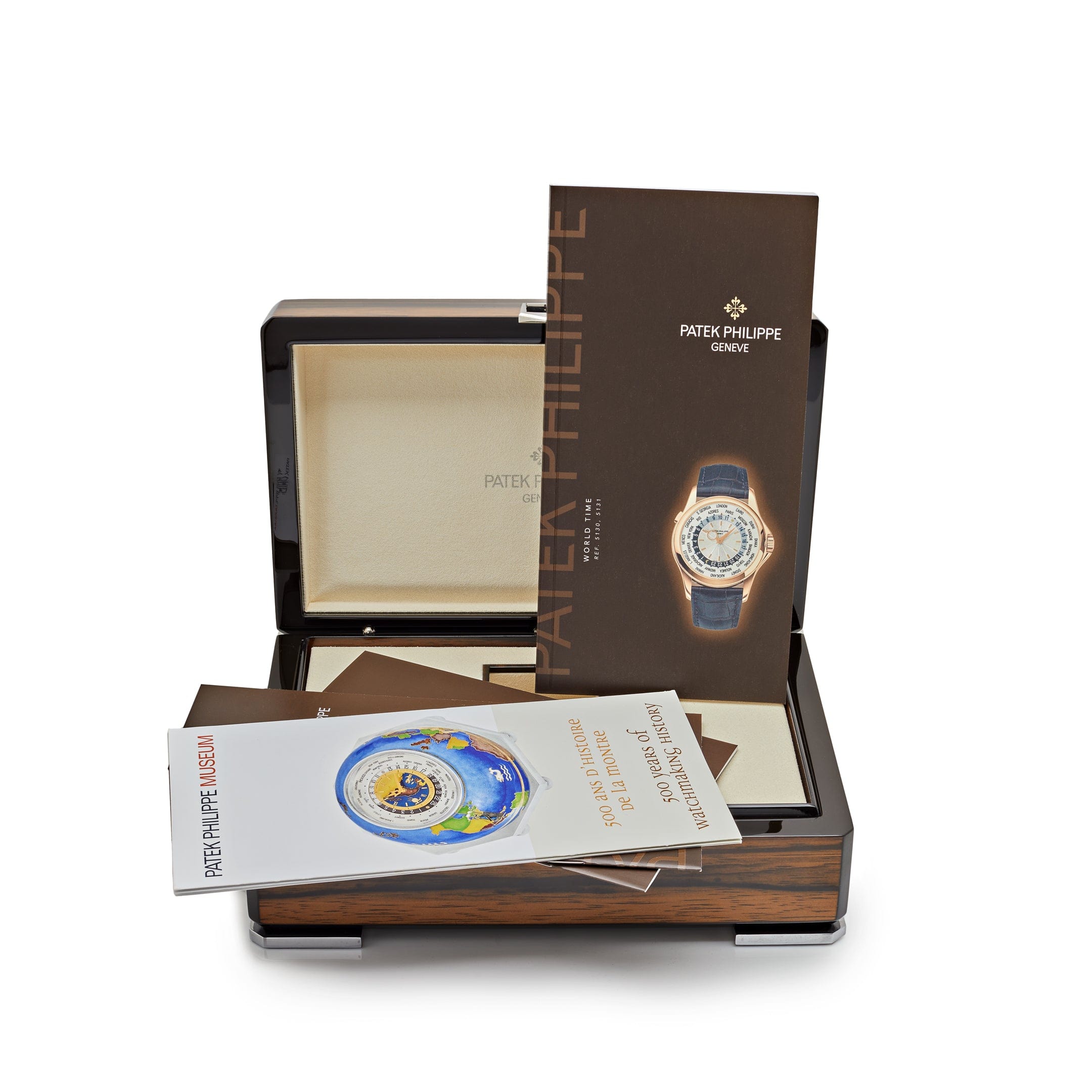 Patek Philippe Complications 5130P-001 World Time Platinum – Wrist