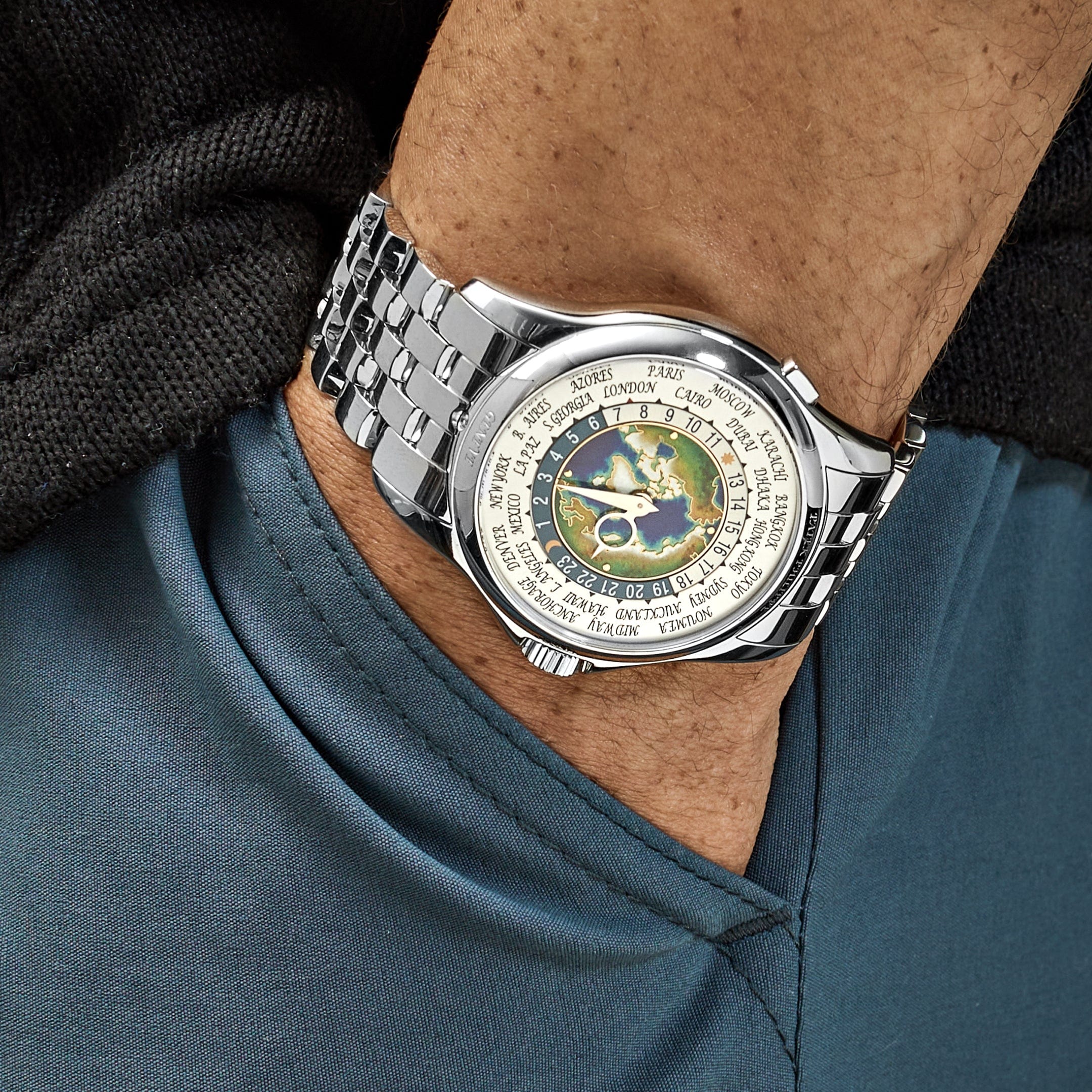 Patek Philippe Complications 5131/1P-001 World Time Platinum (2019