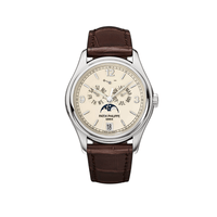Thumbnail for Luxury Watch Patek Philippe Complications Moon Phases Annual Calendar 5146G-001 Wrist Aficionado
