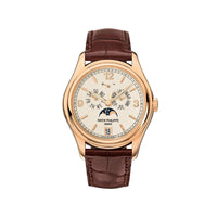 Thumbnail for Luxury Watch Patek Philippe Complications Moon Phases Annual Calendar 5146R-001 Wrist Aficionado