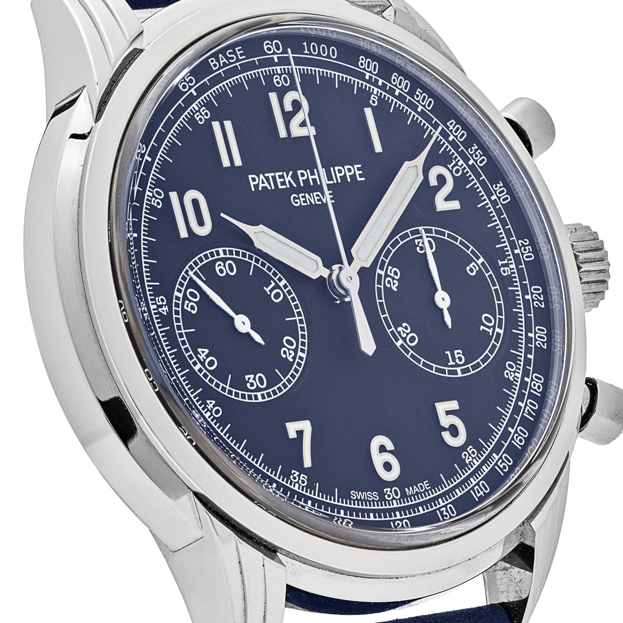 Patek Philippe Complications 5172G-001 Chronograph White Gold Blue Dial (2020)